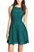 Nemidor Women's Sleeveless Fit and Flare Full Lace Cocktail Dress