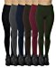6-Pack: Women's Free to Live Seamless Fleece Lined Leggings - Assorted Colors