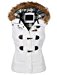 RubyK Womens Padded Quilted Puffer Jacket Vest with Hoodie