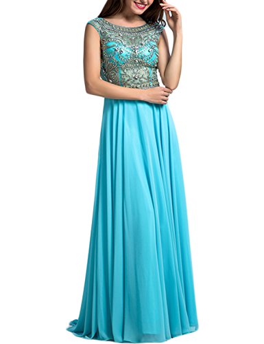 LovingDress-Womens-Prom-Dresses-Tulle-Bodice-with-Chiffon-Long-Evening-Dress