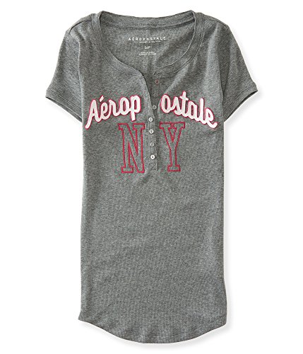 Aeropostale-Womens-Aero-Ny-Ribbed-Henley-Shirt