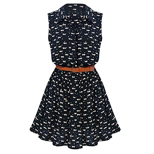 Allegra-K-Ladies-Half-Placket-Sleeveless-Belted-Shirt-Dress