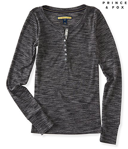 Aeropostale-Womens-Prince-Fox-Basic-Ribbed-Henley-Shirt