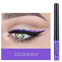 purple eyeliner