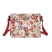 signare, tapestry, tapestry bag, bag detail, travel bag, floral bag