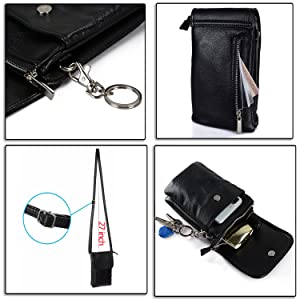 leather phone bag