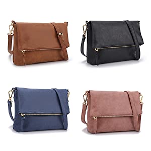 crossoverbag pocketbag hand bag big for women Large crossbody bag  PU leather bag cute