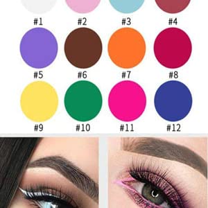 hot pink eyeliner