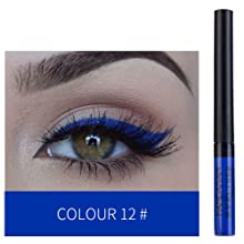 blue eyeliner