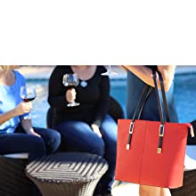 Portovino wine purse, wine purse, insulated wine bag, beverage bag, wine lovers gift, two spout bag
